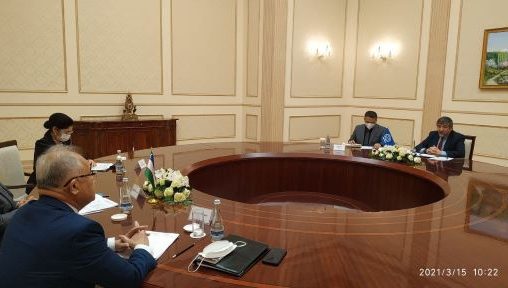 Халқаро миграция ташкилотининг Марказий Осиё бўйича минтақавий мувофиқлаштирувчиси билан учрашув