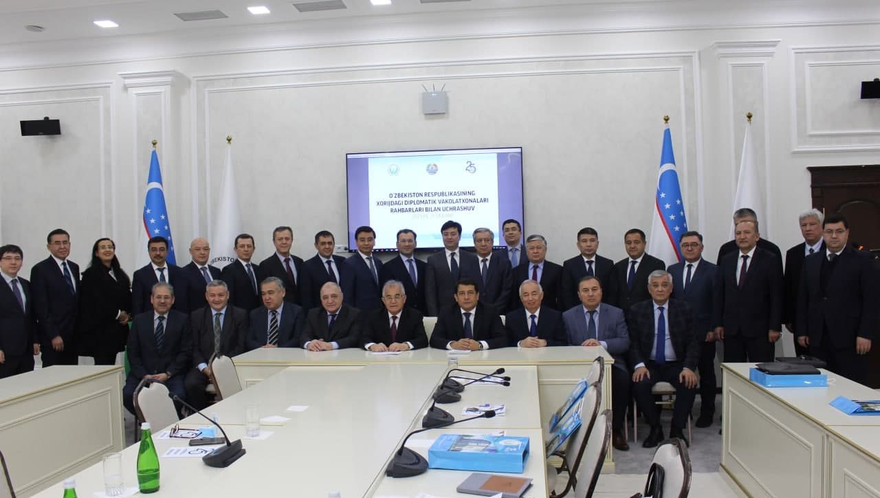 Milliy markazda O‘zbekistonning xorijdagi elchilari bilan uchrashuv bo‘ldi