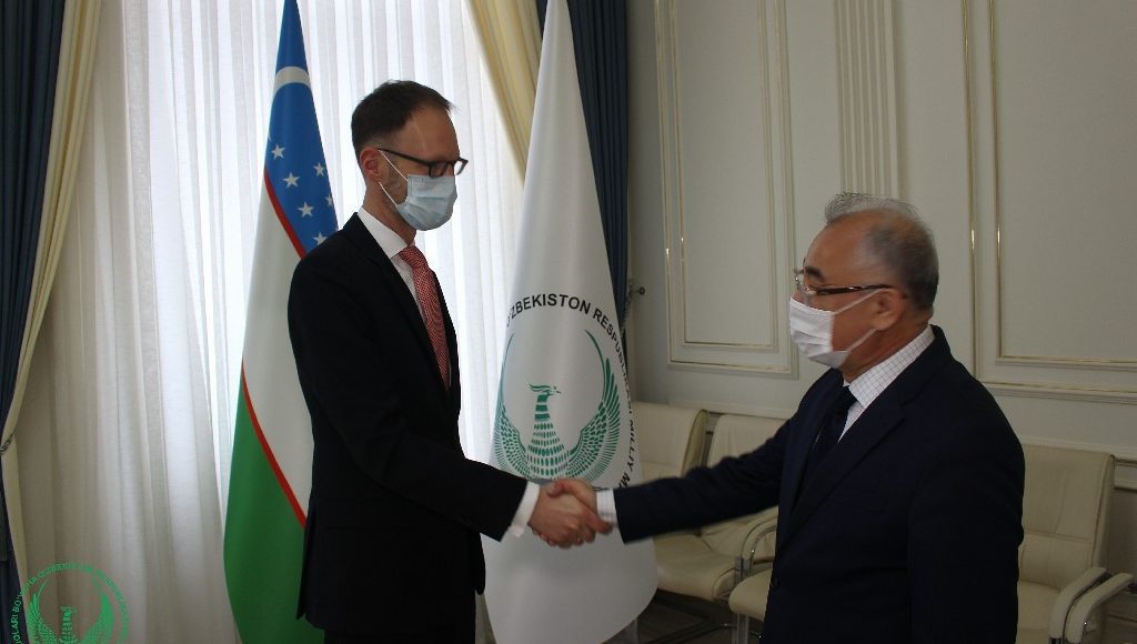 Akmal Saidov  Shveysariya Elchisi bilan uchrashdi
