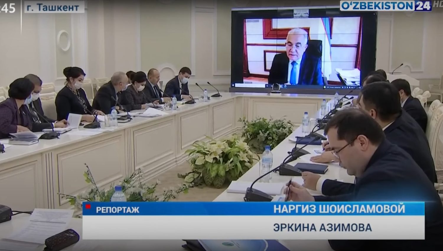 Oliy Majlis Qonunchilik palatasida davra suhbati