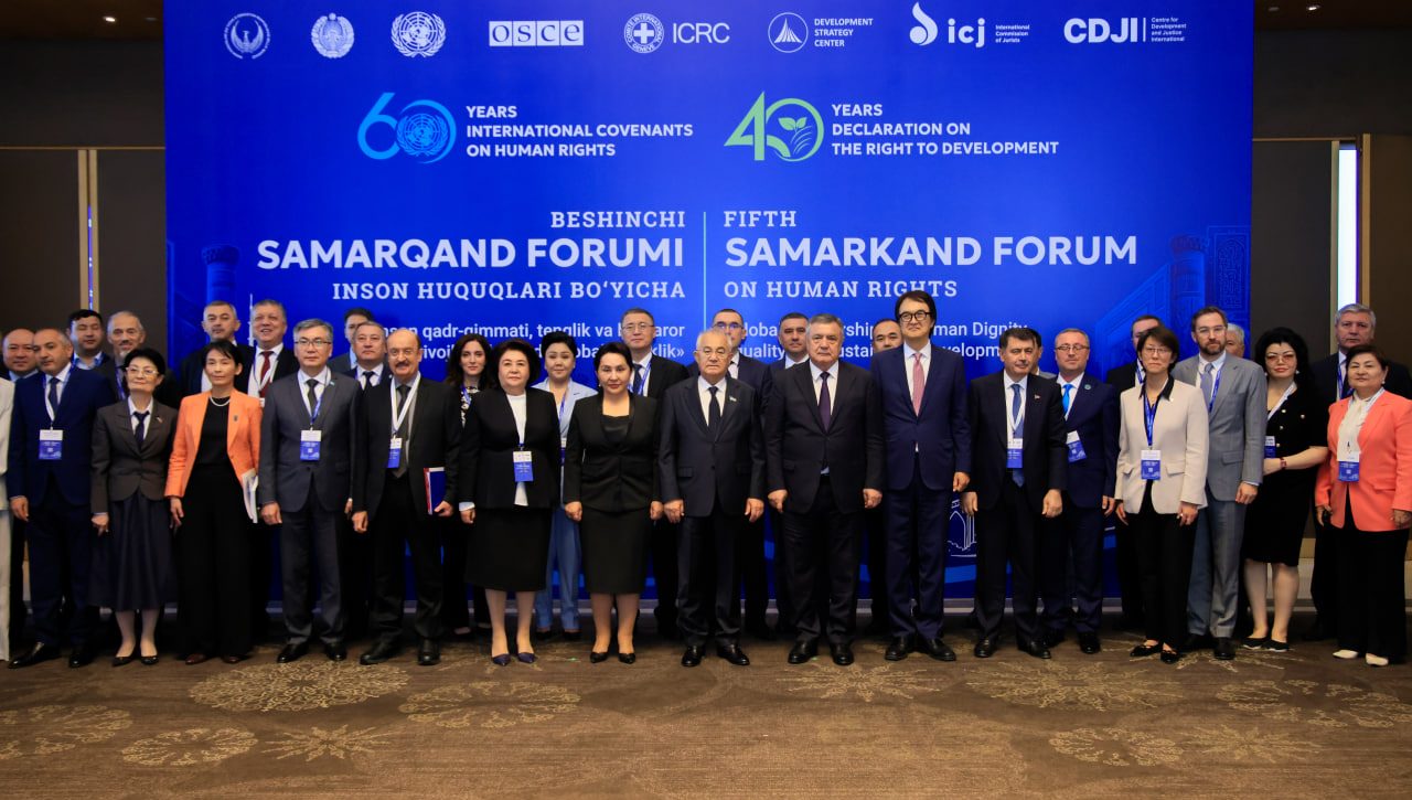 Самарқанд форуми инсон ҳуқуқлари соҳасидаги жаҳон экспертлар ҳамжамиятини бирлаштирди