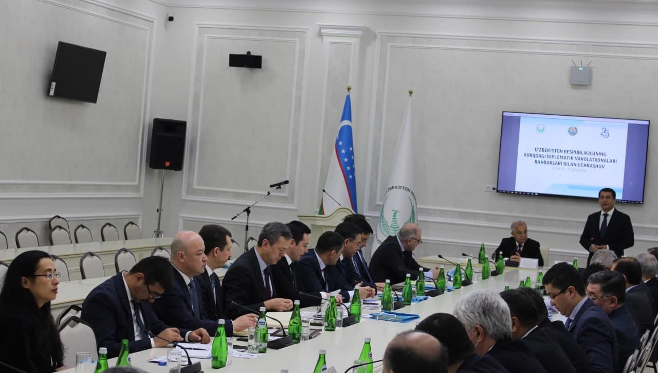 Milliy markazda O‘zbekistonning xorijdagi elchilari bilan uchrashuv bo‘ldi