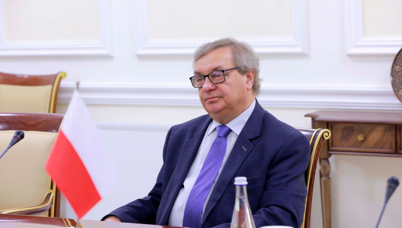 Akmal Saidov Polshaning “Marshalek” nashriyot uyi rahbari Adam Marshalek bilan uchrashdi.