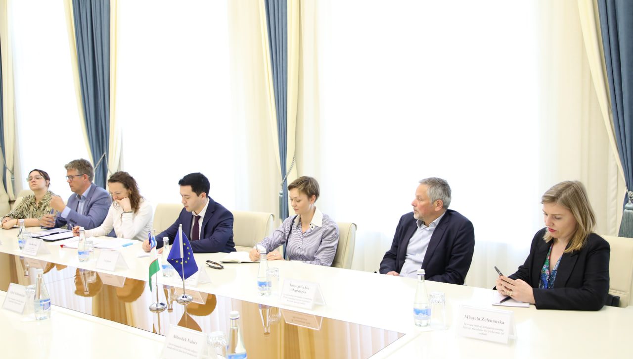 Yevropa Ittifoqining GSP+ dasturi bo‘yicha missiyasi delegatsiyasi bilan uchrashuv