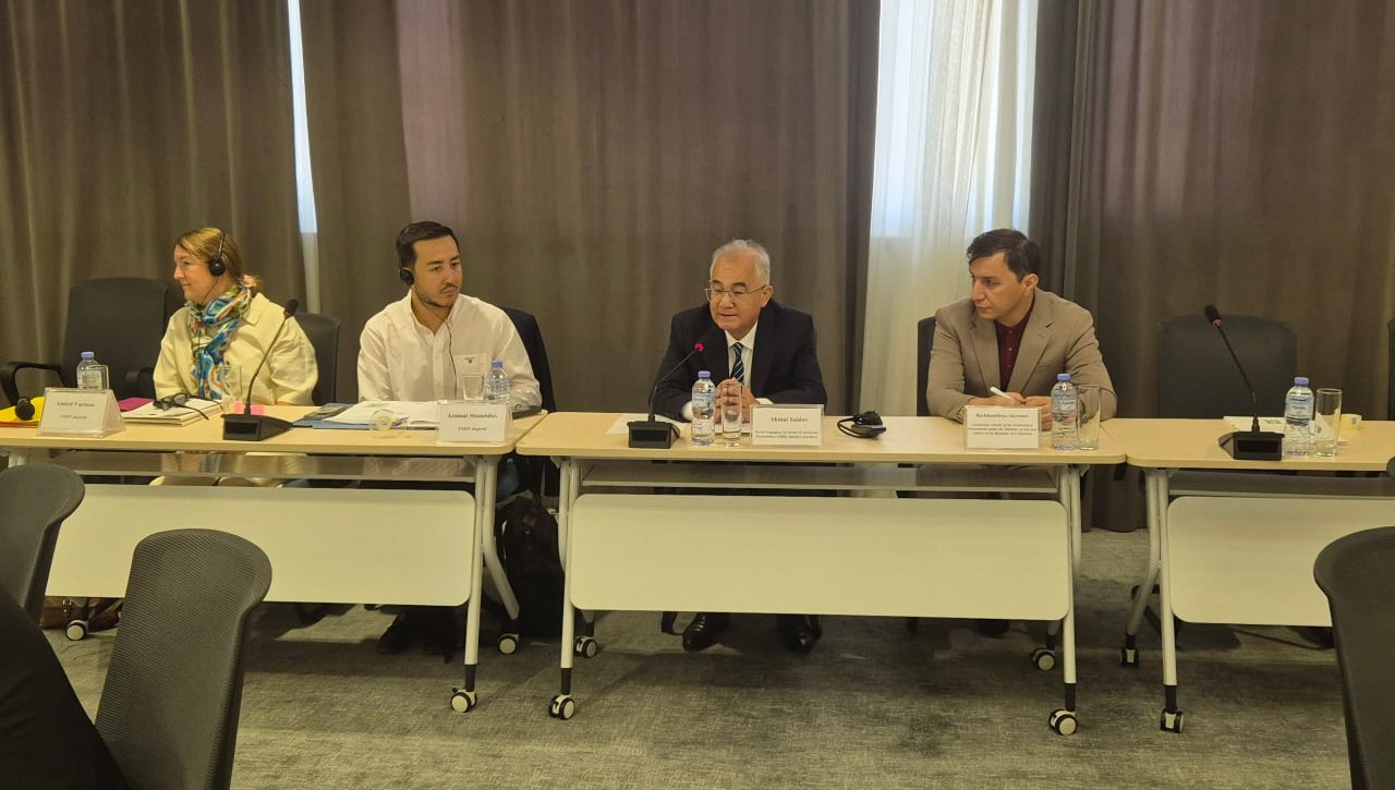 BMTning mahkuma ayollar bilan muomala qilish qoidalari bo‘yicha trening bo‘lib o‘tmoqda