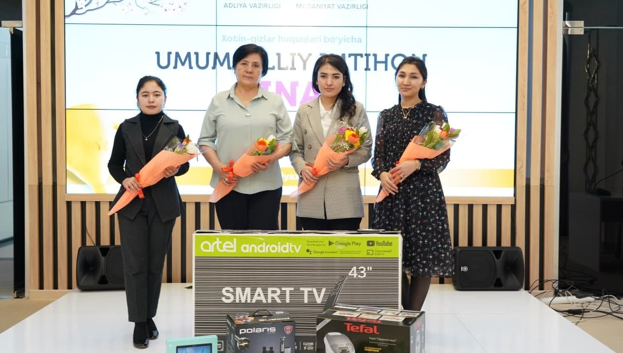 Inson huquqlari bo’yicha O’zbekiston Respublikasi Milliy markazining  tayanch doktoranti Xotin-qizlar huquqlari bo‘yicha umummilliy imtihonda qatnashdi