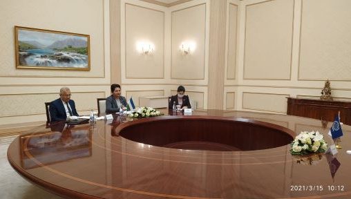 Халқаро миграция ташкилотининг Марказий Осиё бўйича минтақавий мувофиқлаштирувчиси билан учрашув