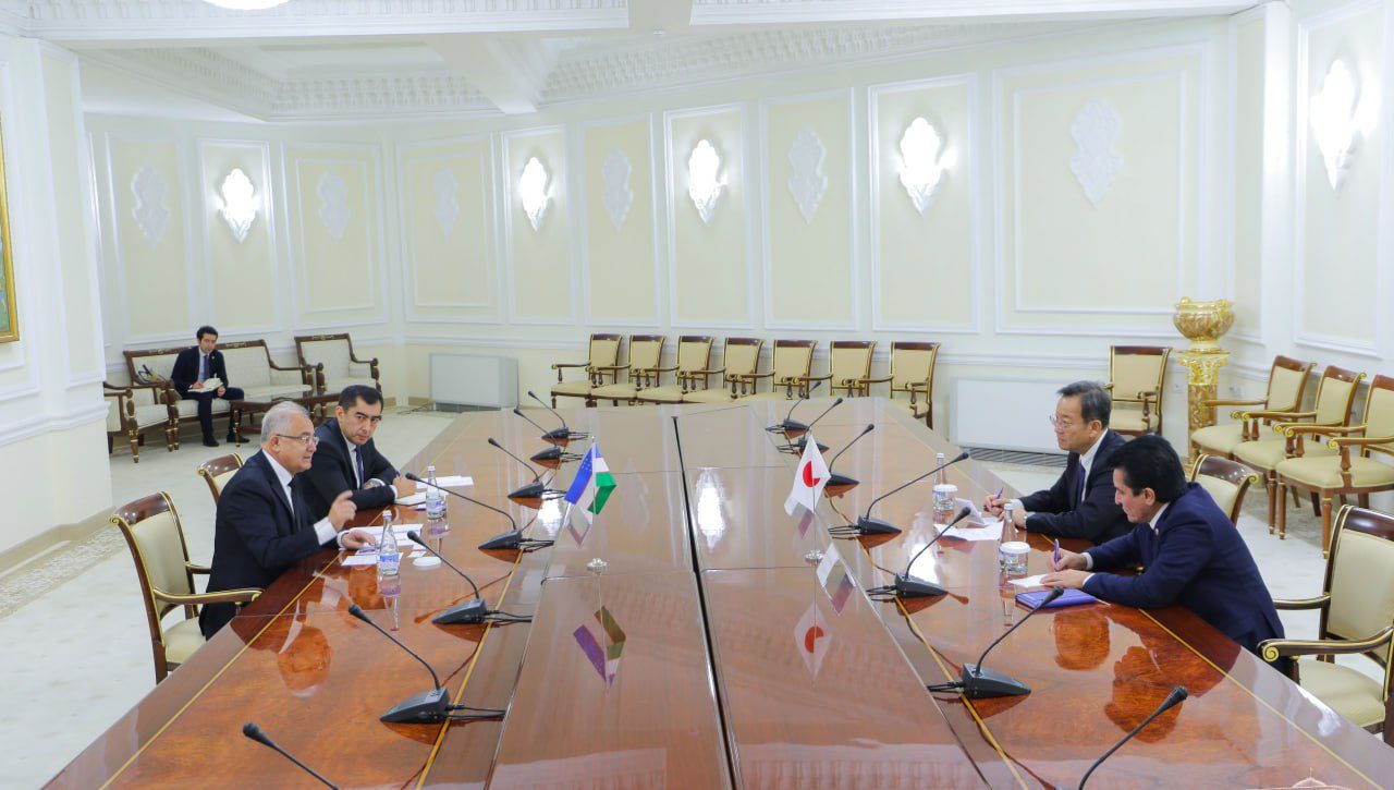 A.Saidov Yaponiyaning O‘zbekistondagi Favqulodda va muxtor elchisi bilan uchrashdi