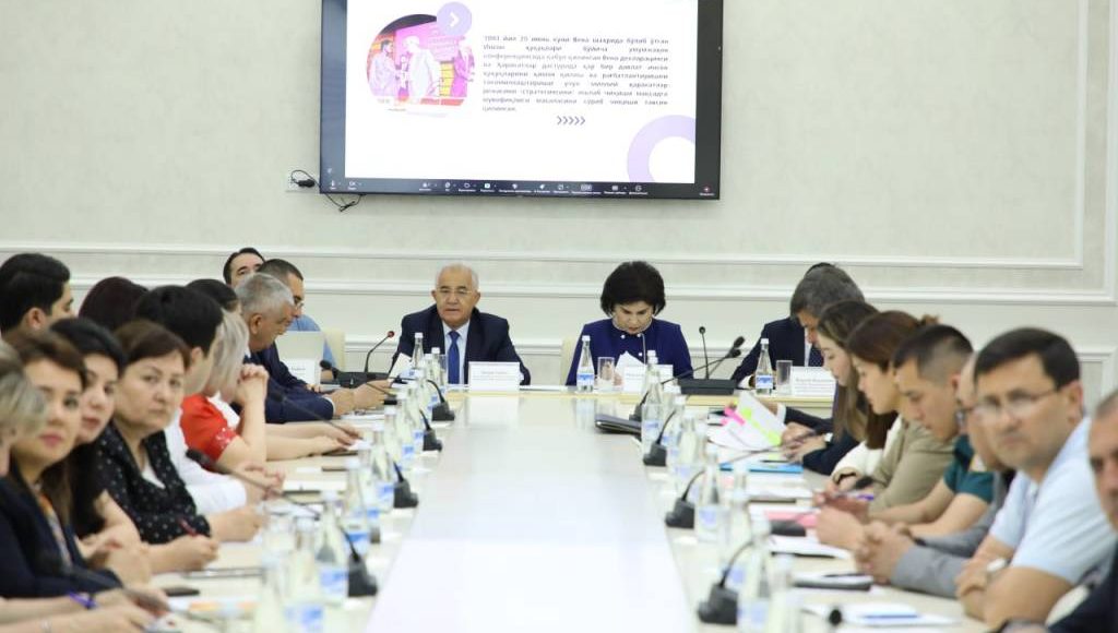 Inson huquqlari bo‘yicha 2030 yilgacha bo‘lgan Milliy strategiya loyihasi muhokama qilindi