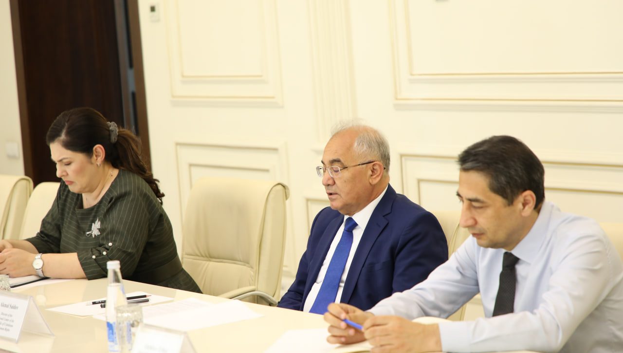 YUNISEFning xalqaro maslahatchisi Tomar Gotsadze bilan uchrashuv