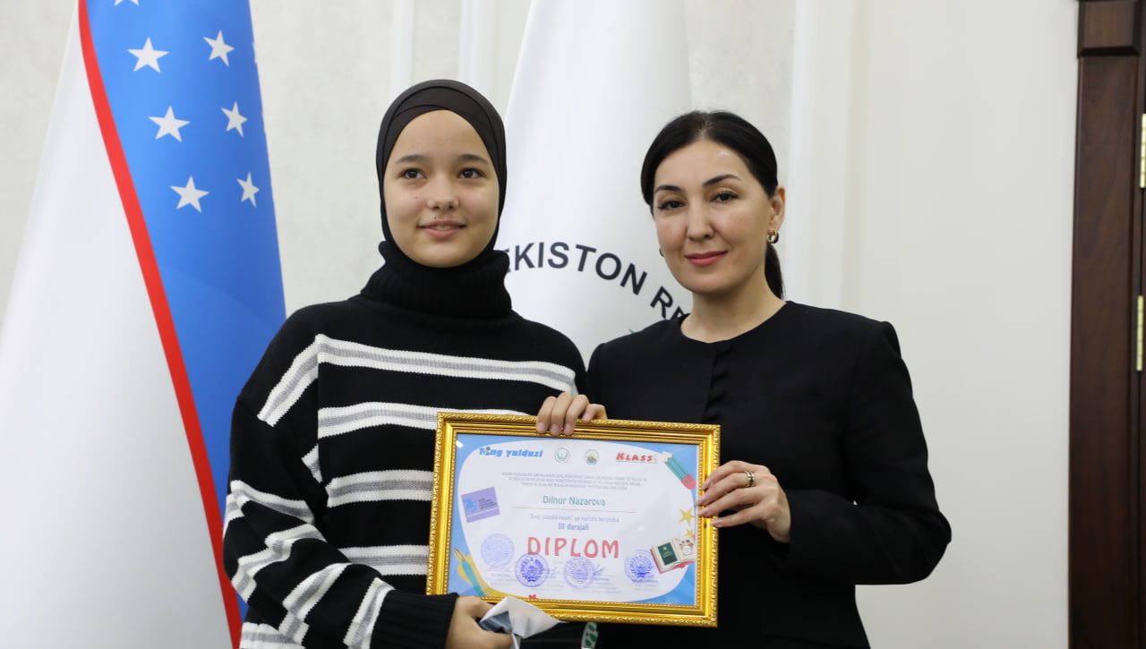 «Inson huquqlari bolalar nigohida» tanlovi g‘oliblari taqdirlandi
