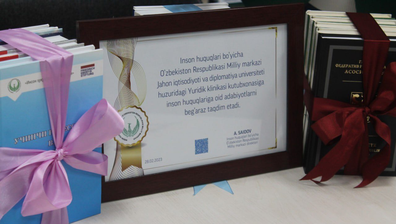 Yuridik klinikada “Inson huquqlari haftaligi” tadbiri bo‘lib o‘tdi