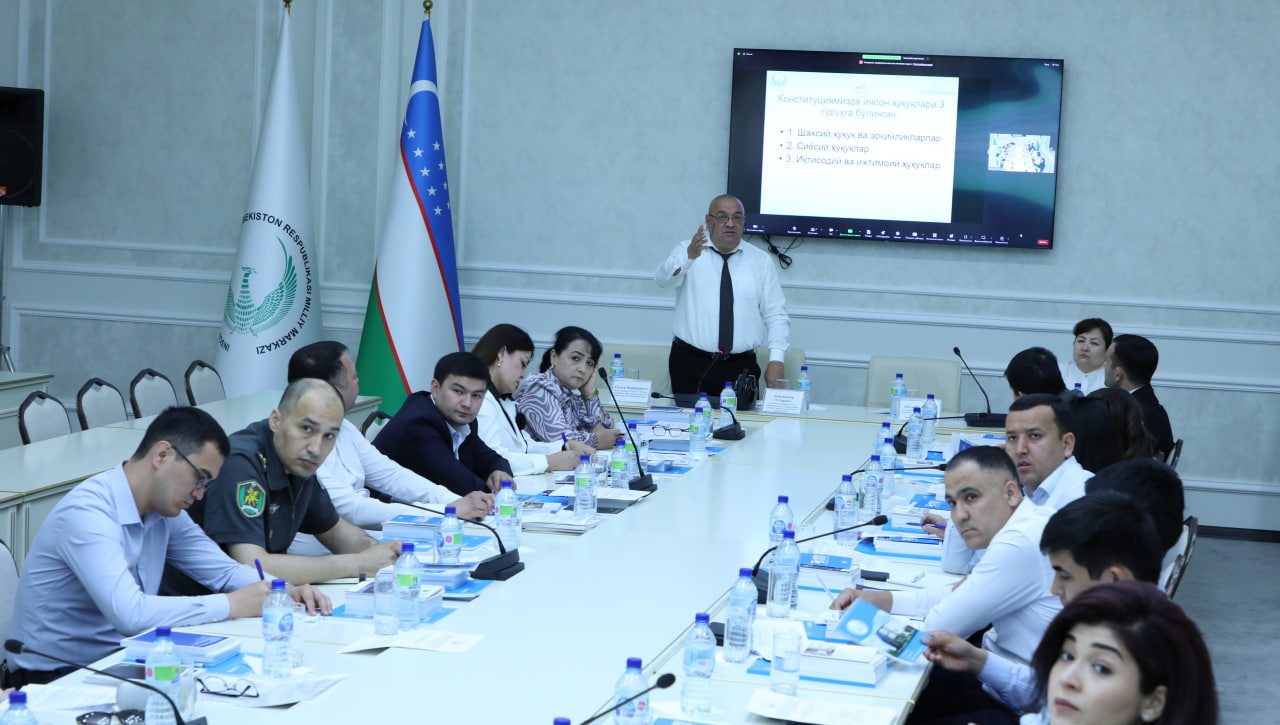 Inson huquqlariga rioya etish va uni himoya qilishning xalqaro standartlari: amaliyot va hisobot