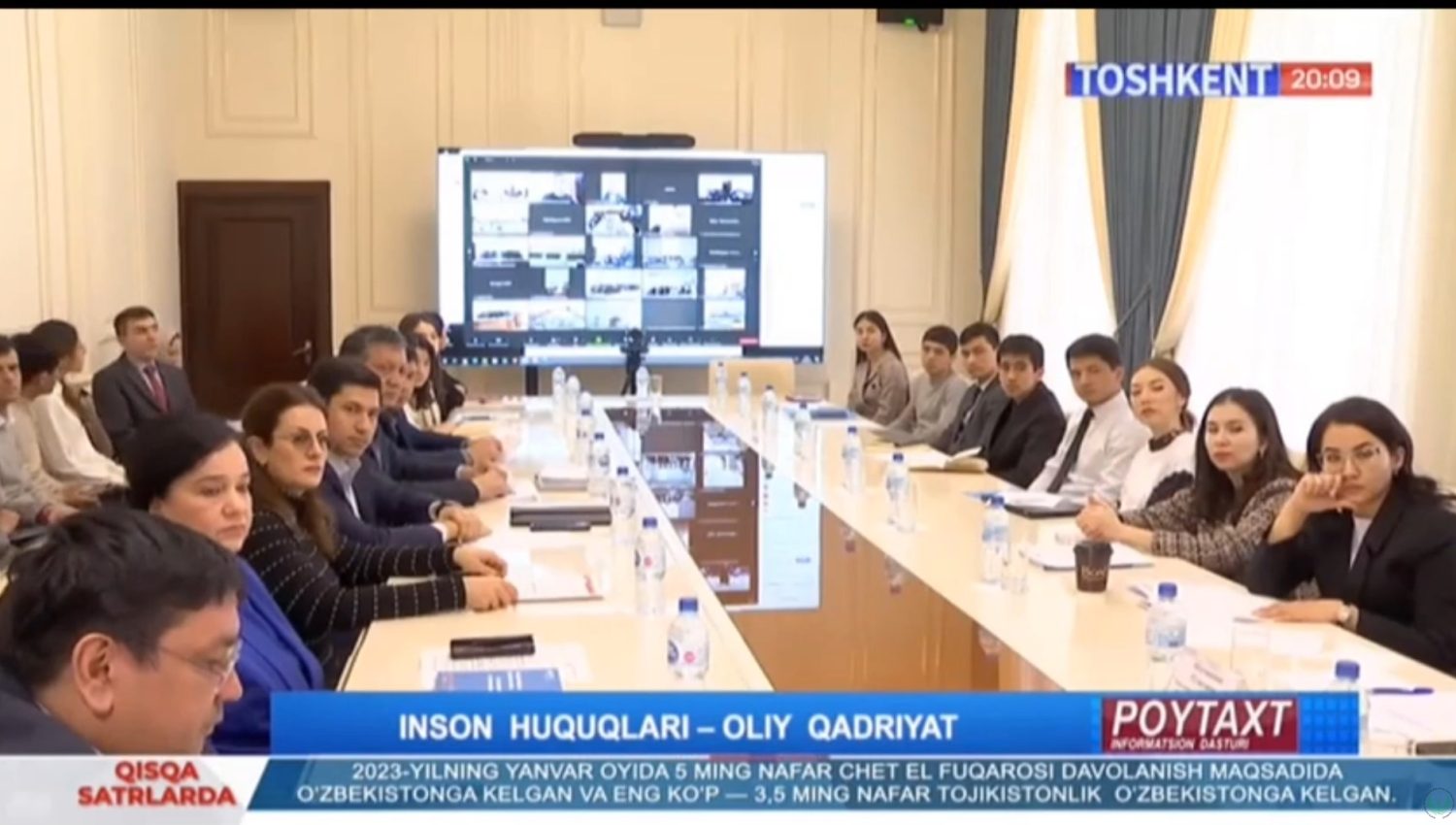 "Inson huquqlari haftaligi" - "Toshkent" telekanali ko‘zgusida