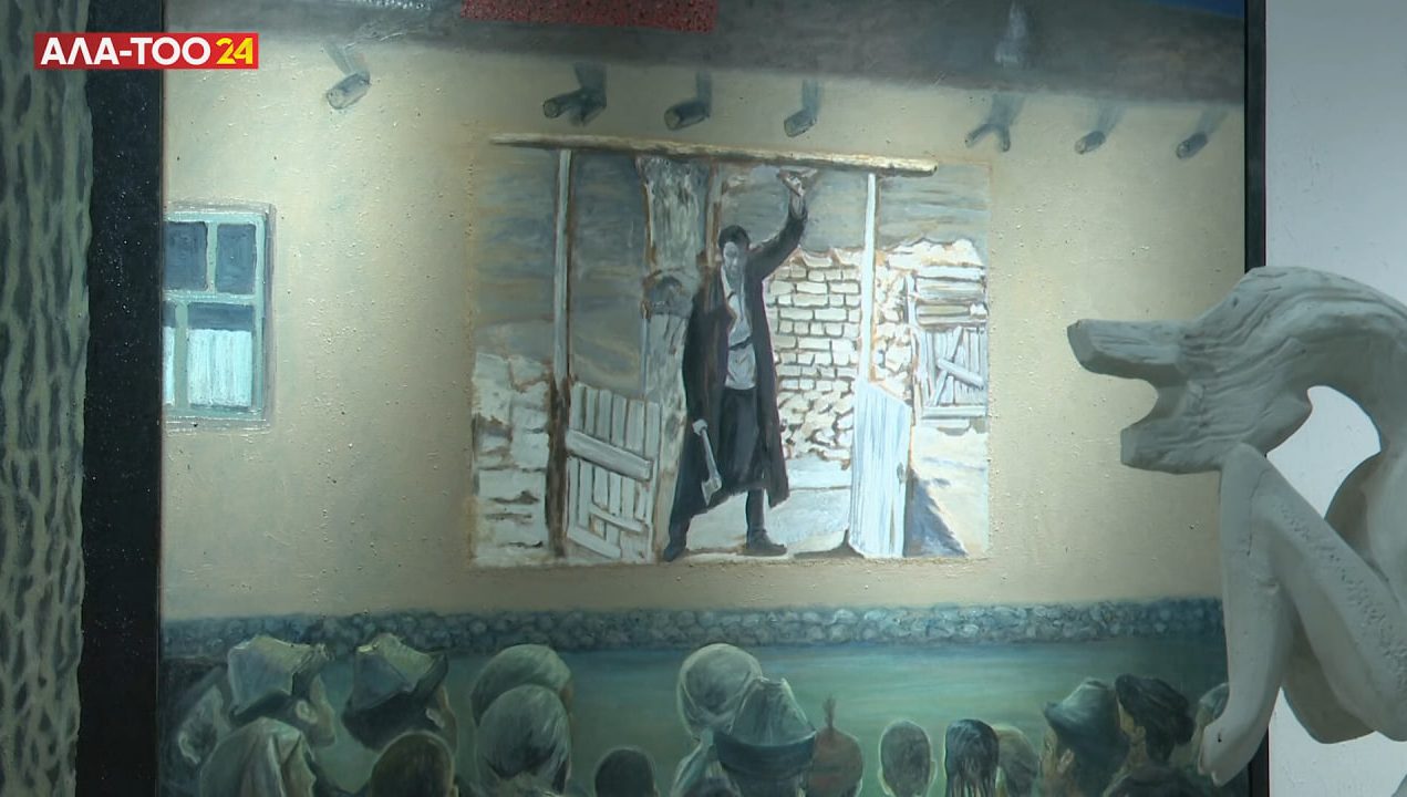 Bishkekda Chingiz Aytmatov ijodiga bag‘ishlangan rasmlar ko‘rgazmasi ochildi