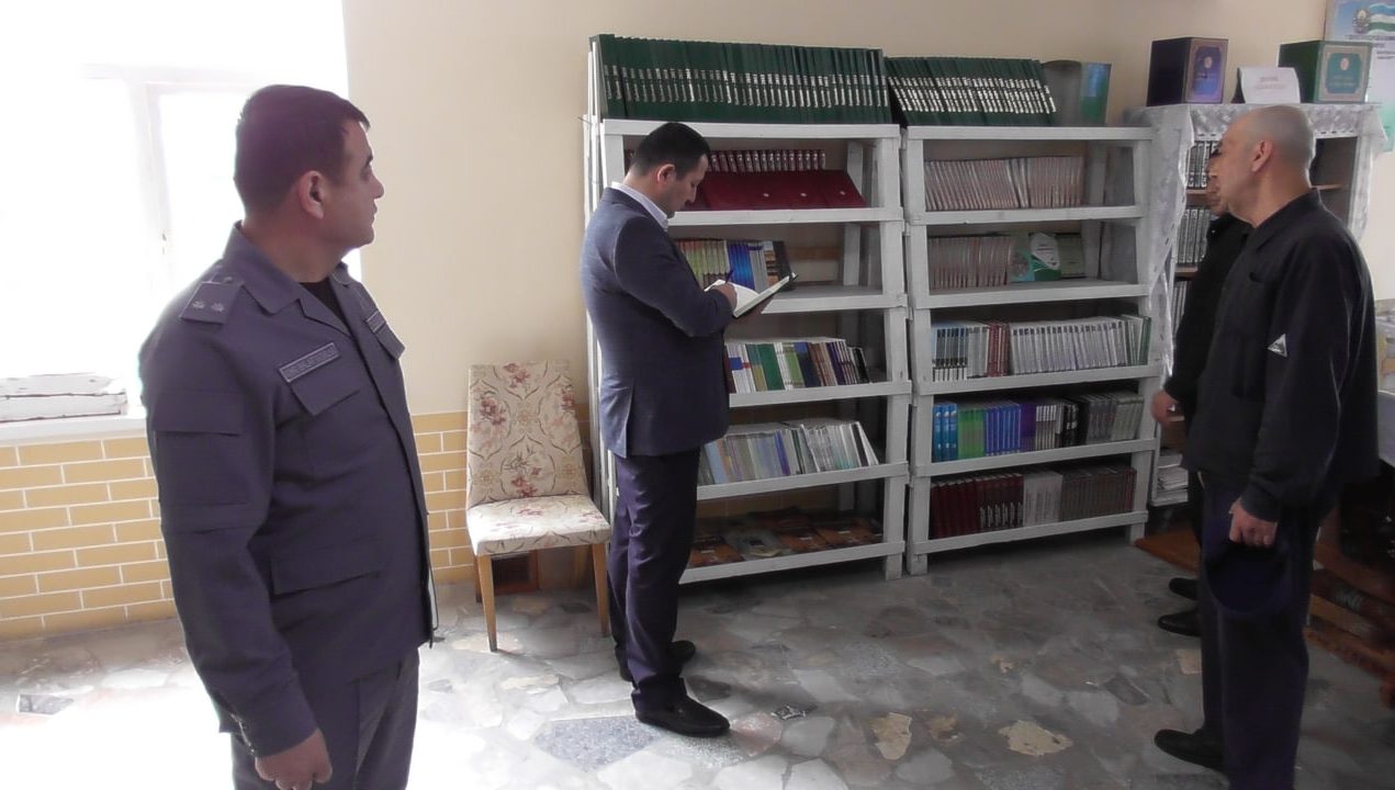Milliy markaz ishchi guruhi Namangandagi jazoni ijro etish muassasalarini o‘rganmoqda