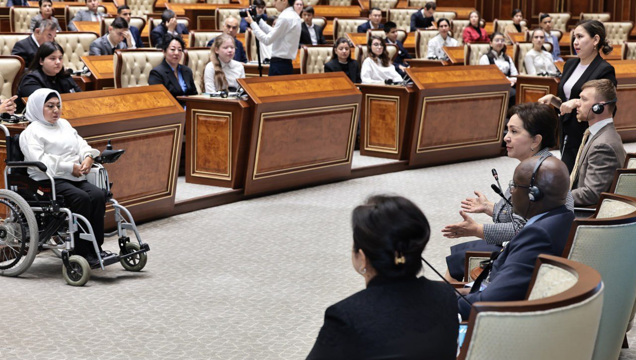 Bola huquqlari sohasidagi ishlar Senat Raisi ishtirokida muhokama qilindi