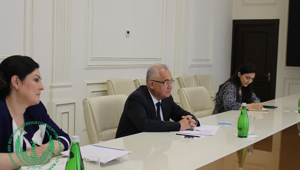 Milliy markazda BMT Boshqarmasi vakili bilan uchrashuv bo‘ldi