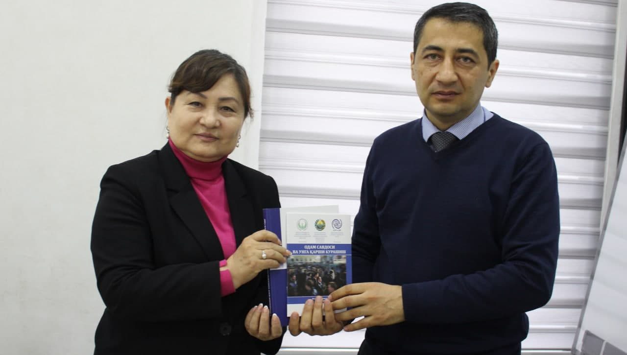 “Inson huquqlariga oid xalqaro huquq” mutaxassisligi magistratura talabalari bilan uchrashuv bo‘ldi