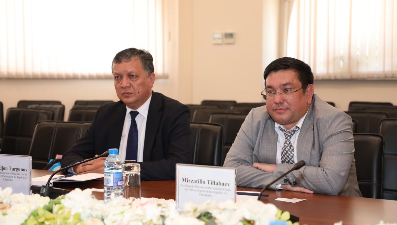 Ombudsman Sabina Aliyev O‘zbekiston delegatsiyasi bilana yig‘ilish o‘tkazdi