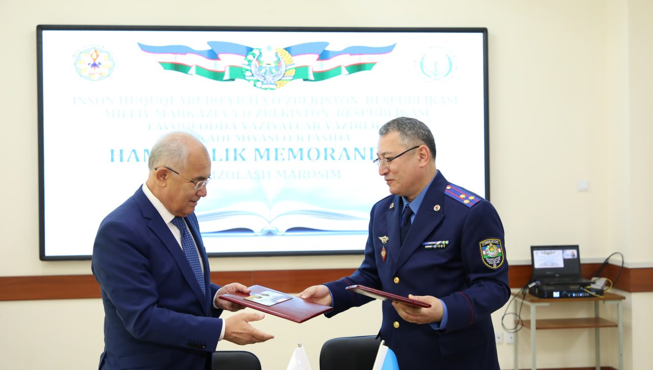Hamkorlik memorandumi imzolandi