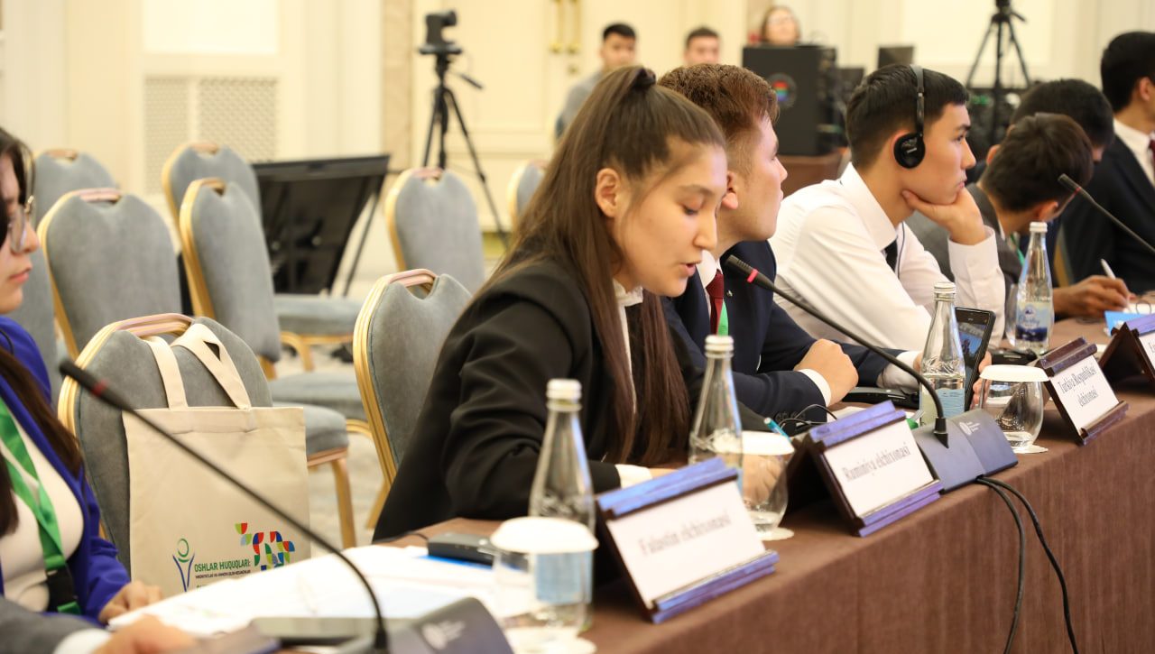 Xalqaro forum yakunida Yoshlar huquqlari bo‘yicha Markaziy Osiyo deklaratsiyasi loyihasi  muhokama qilindi