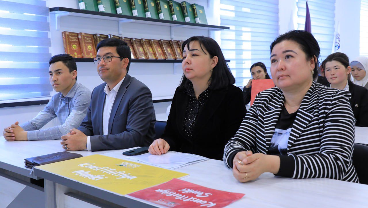   Jizzaxda yangilanayotgan Konstitutsiya va bo‘lajak referendumga bag‘ishlangan muloqot o‘tkazildi
