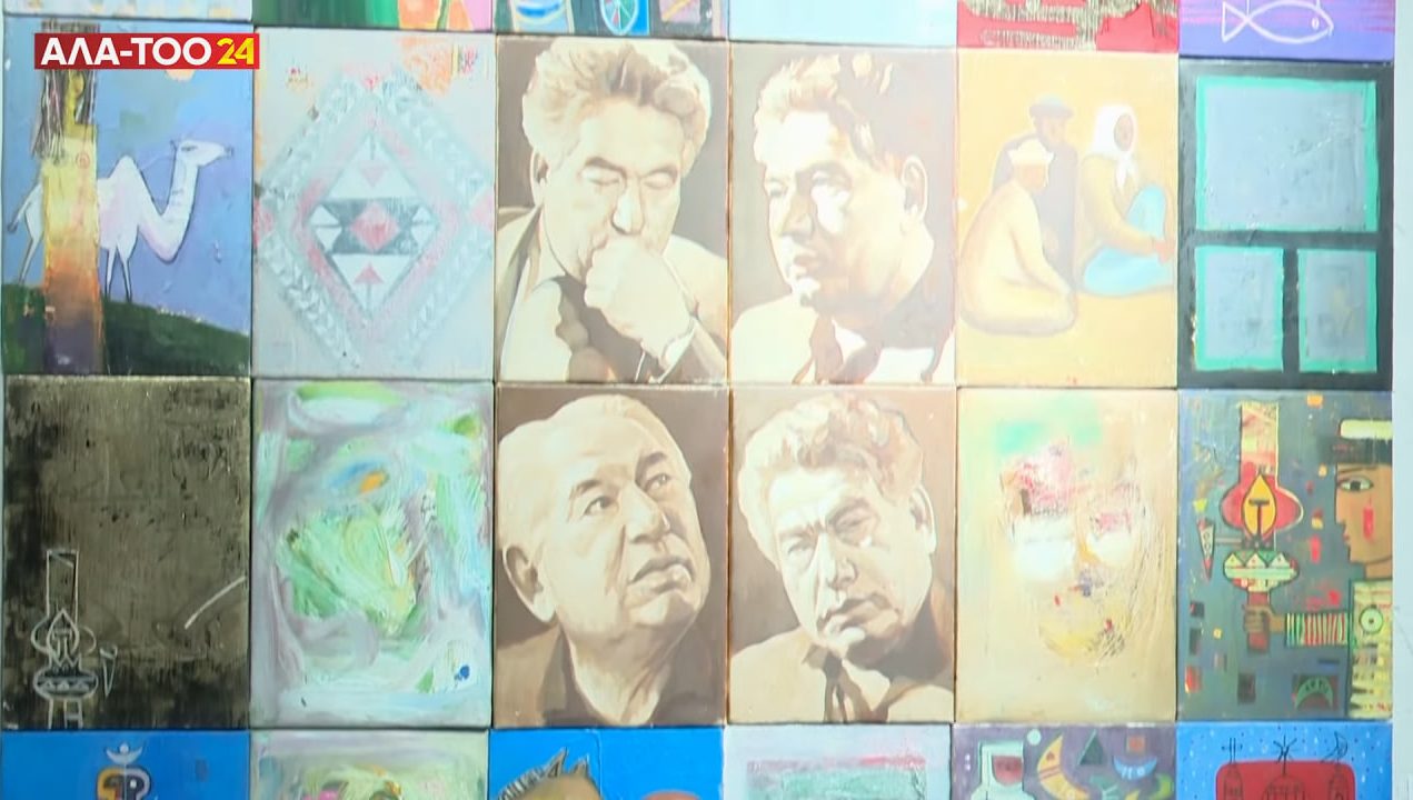 Bishkekda Chingiz Aytmatov ijodiga bag‘ishlangan rasmlar ko‘rgazmasi ochildi
