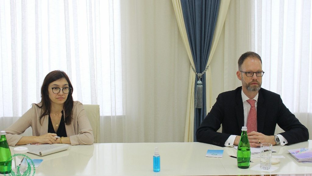 Akmal Saidov  Shveysariya Elchisi bilan uchrashdi