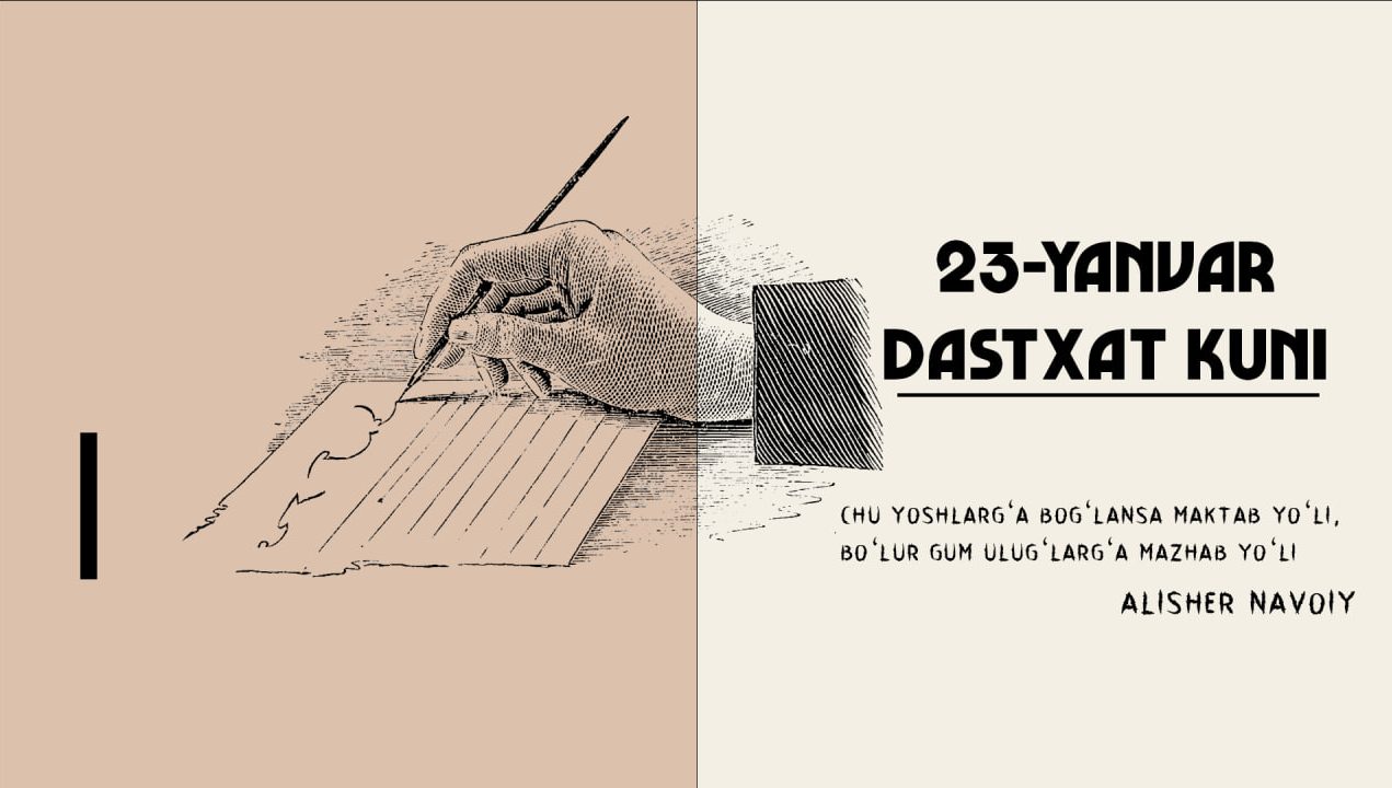 Har bir inson – noyob  dastxat  egasidir