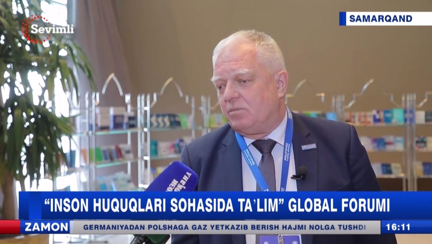 "INSON HUQUQLARI SOHASIDA TA'LIM" GLOBAL FORUMI