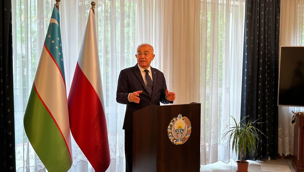 Akmal Saidov O‘zbekistonning Polshadagi elchixonasida o‘tkazilgan uchrashuvda ishtirok etdi