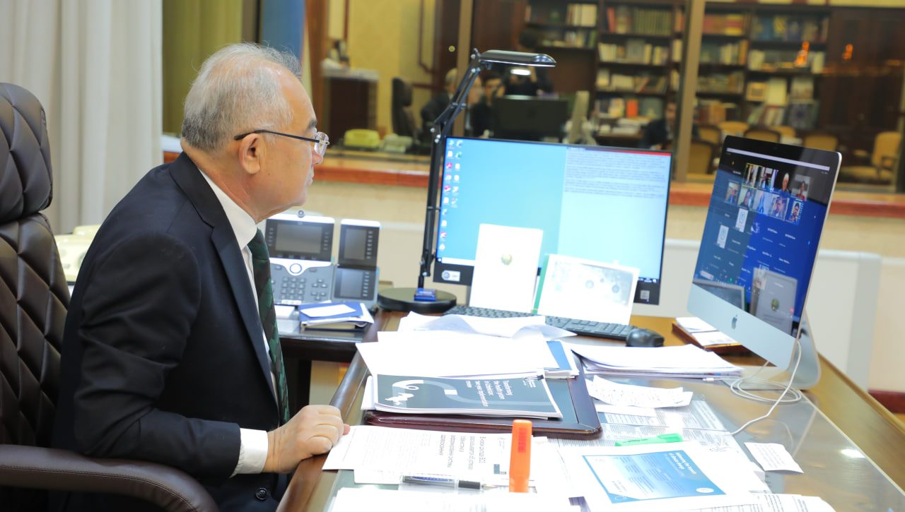 Akmal Saidov Parlamentlararo Ittifoq vebinarida  so‘zga chiqdi
