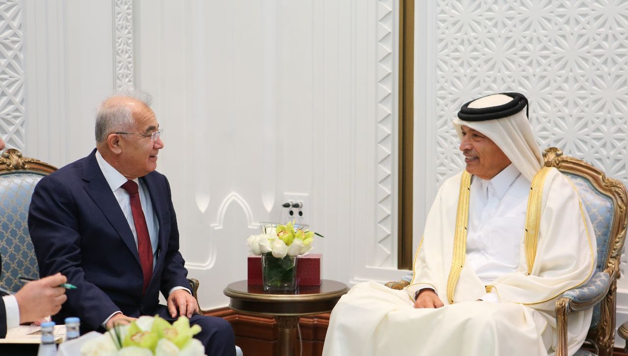 Akmal Saidov Doha shahrida Qatar parlamenti Raisi bilan uchrashdi