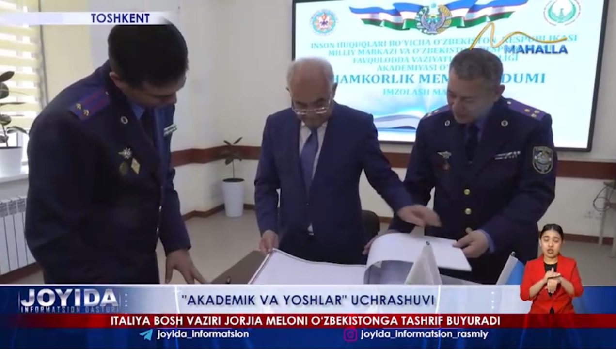 “Akademik va yoshlar” uchrashuvi tafsilotlari