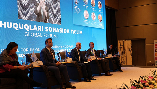 Samarqandda «Inson huquqlari sohasida taʼlim» Global forumi ish boshladi