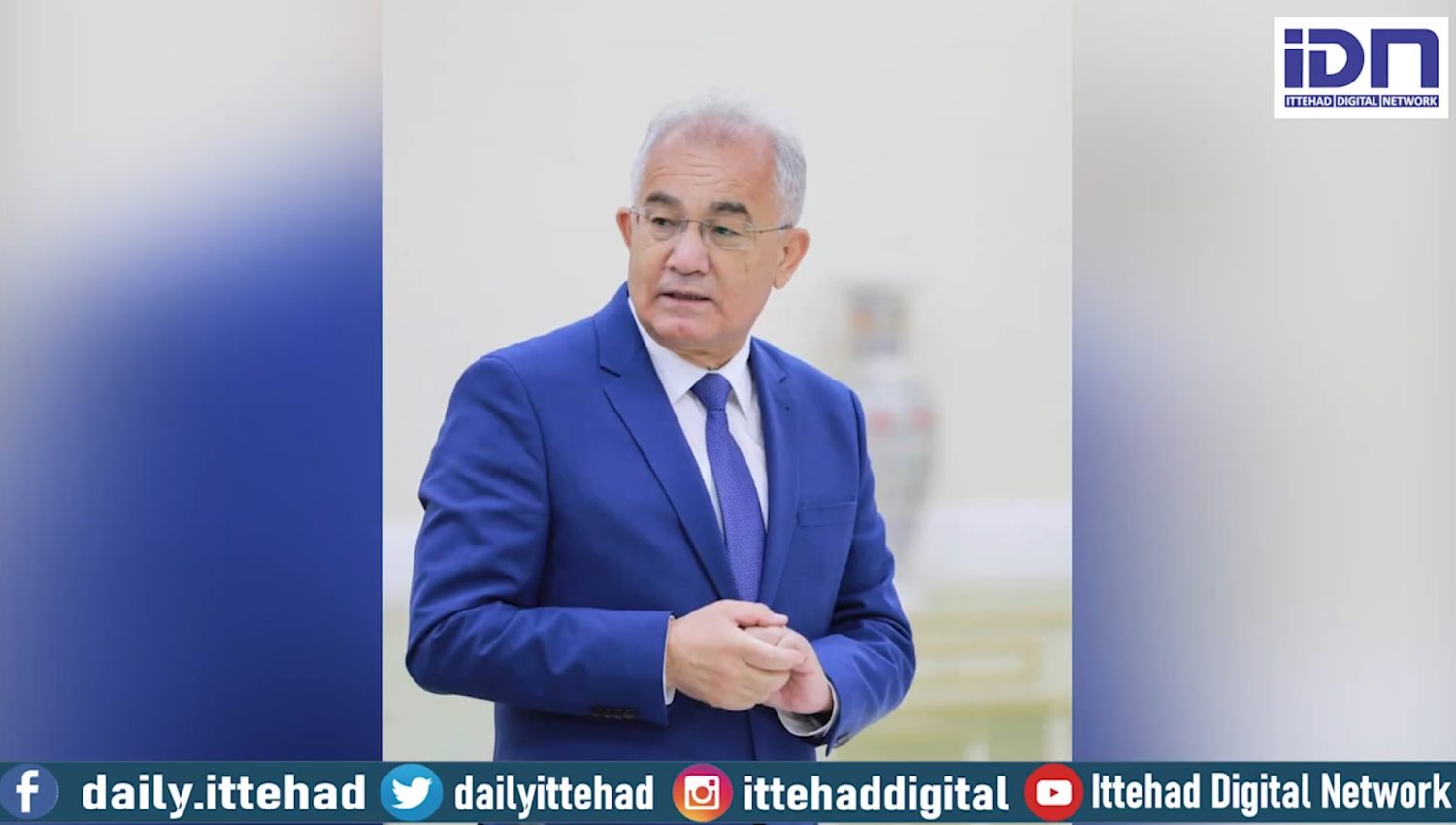 Akmal Saidovning O‘zbekistondagi konstitutsiyaviy islohotlarga bag‘ishlangan maqolasi Pokistonning «Ittehad Digital Network» internet-kanalida urdu tilida e’lon qilindi
