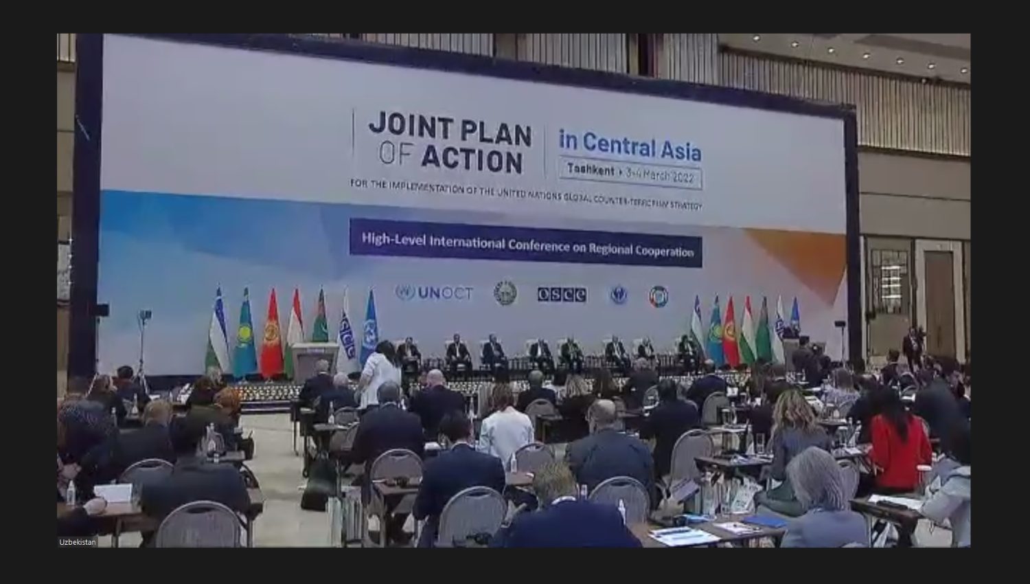 Terrorizmga qarshi kurashishda mintaqaviy hamkorlik bo‘yicha xalqaro konferensiya boshlandi