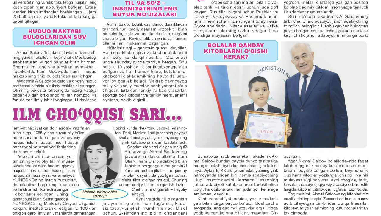 SPORT MAYDONIDAN ILM CHO‘QQISI SARI...