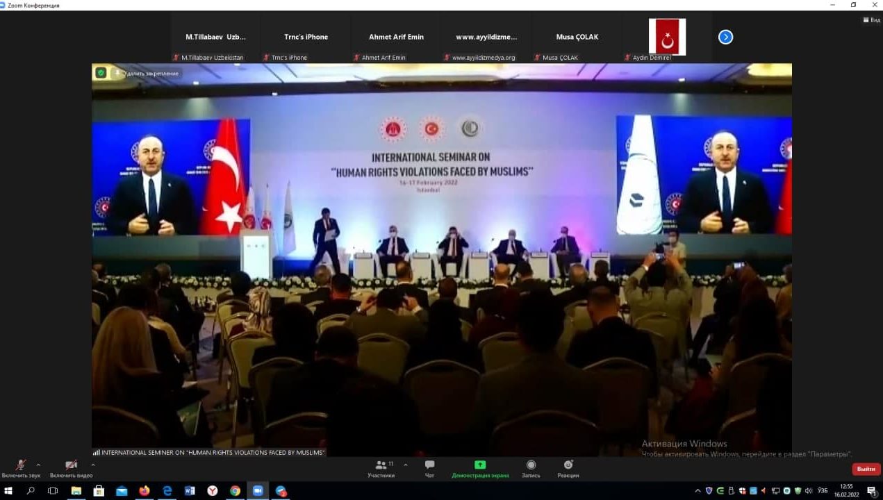 Islom hamkorlik tashkiloti inson huquqlarini rivojlantirish bo‘yicha xalqaro seminar o‘tkazmoqda