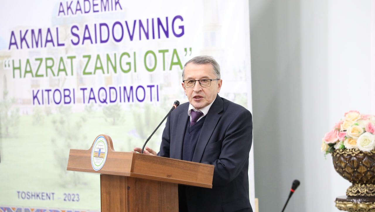 Akademiyada “Hazrat Zangi ota” kitobining taqdimoti bo‘lib o‘tdi