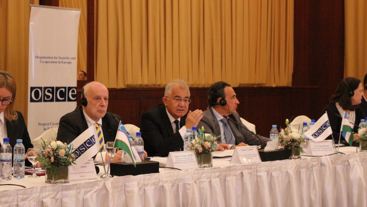 Inson huquqlari bo‘yicha O‘zbekiston Respublikasi Milliy markazi penitensiar muassasalar xodimlari uchun trening o‘tkazmoqda