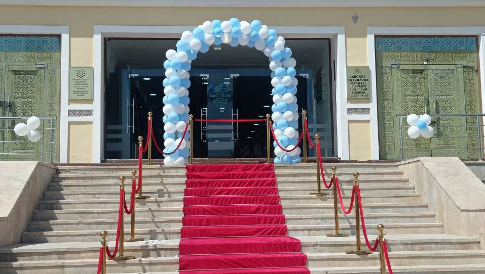SHAHRISABZDA YANGI KUTUBXONA OCHILDI