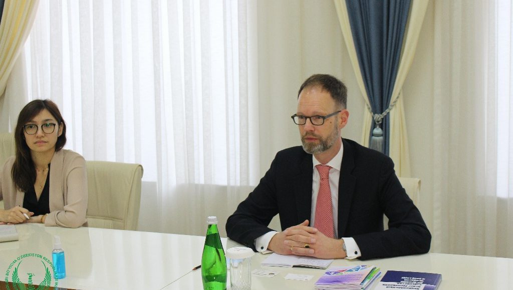 Akmal Saidov  Shveysariya Elchisi bilan uchrashdi