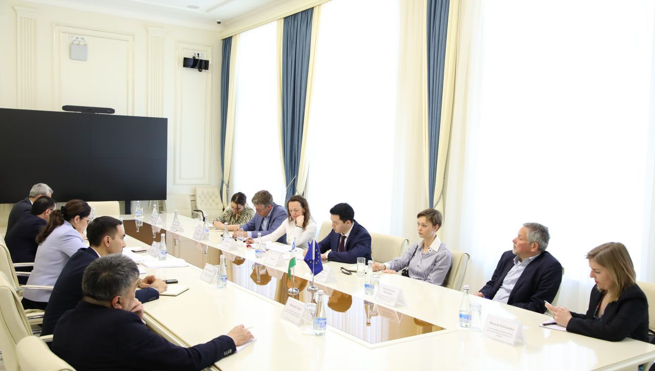 Yevropa Ittifoqining GSP+ dasturi bo‘yicha missiyasi delegatsiyasi bilan uchrashuv