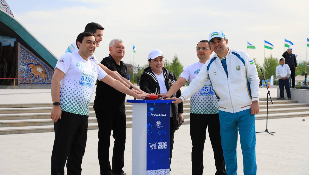 Milliy markaz vakillari Toshkent xalqaro marafonida ishtirok etdi