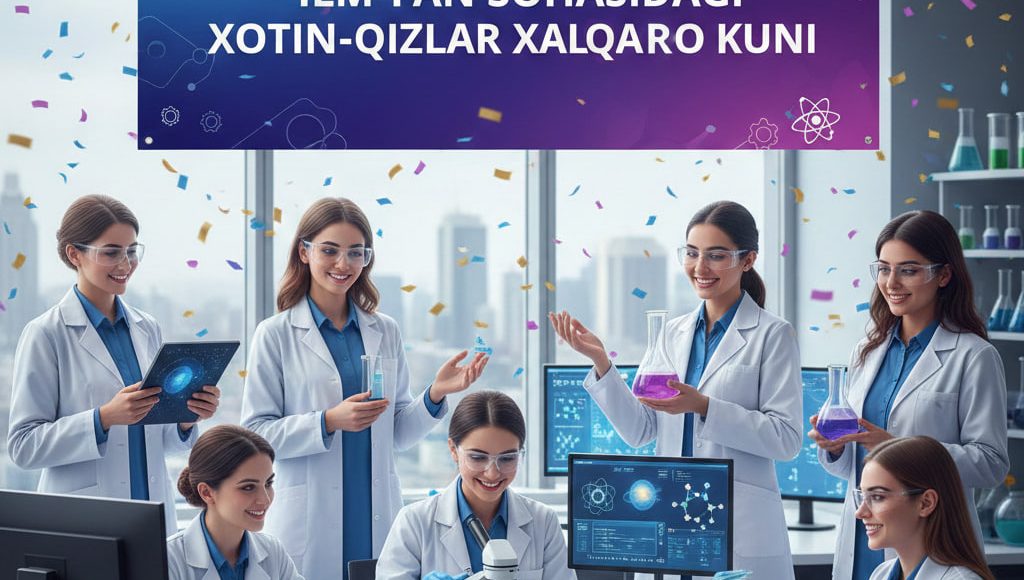 ХОТИН-ҚИЗЛАРГА – ИЛМ-ФАН, ИЛМ-ФАНГА ЭСА  ХОТИН-ҚИЗЛАР КЕРАК