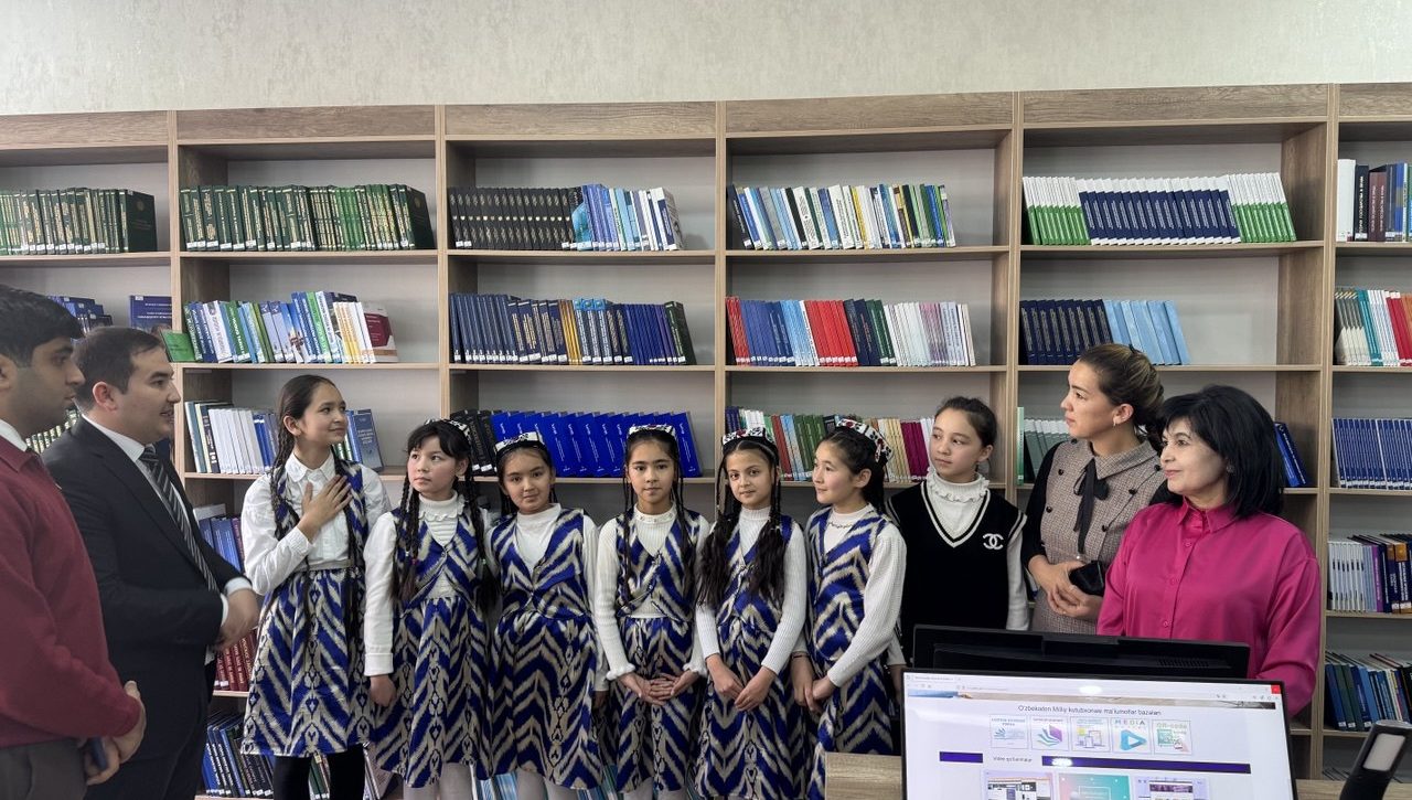 O‘quvchi-talabalar Milliy markaz faoliyati bilan tanishdilar