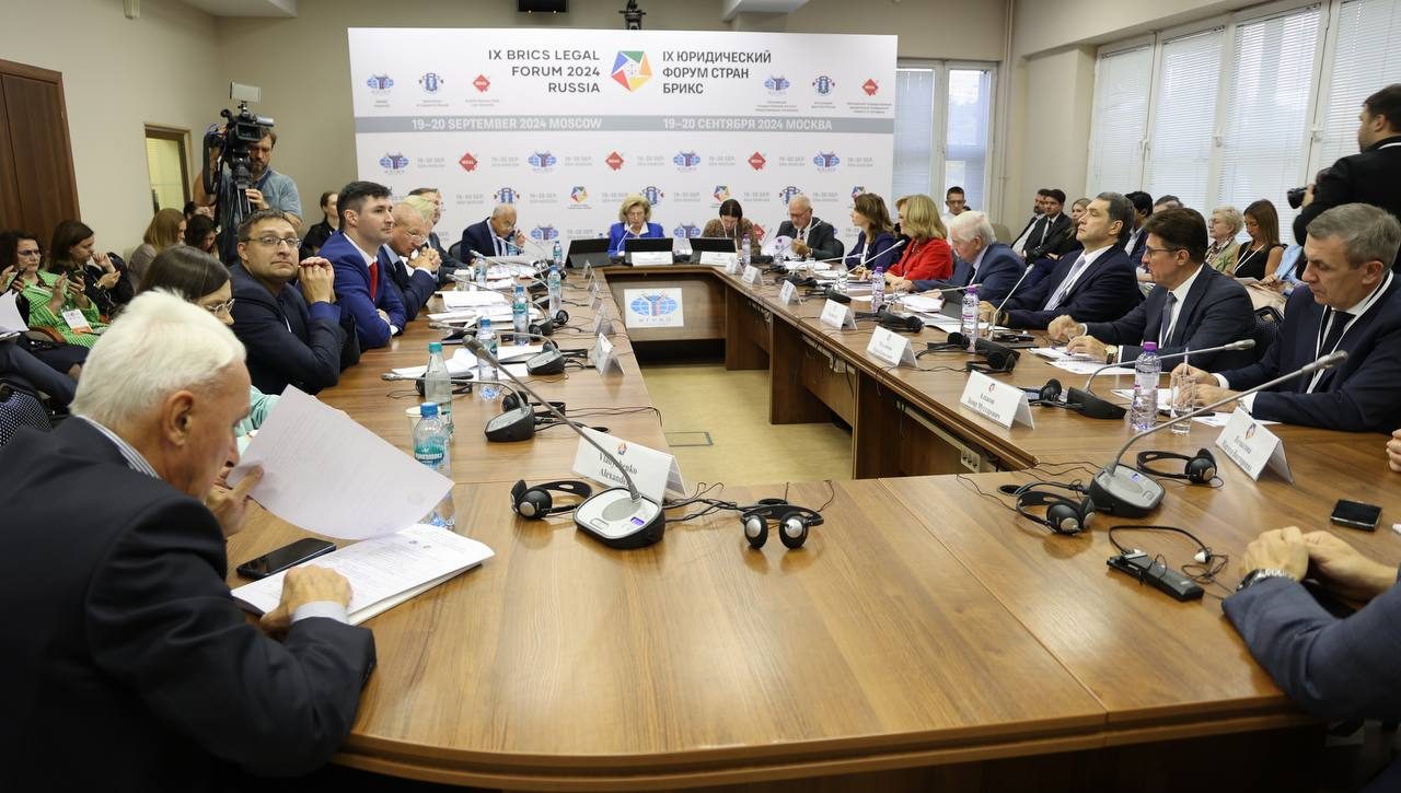 Akmal Saidov BRIKSga a’zo mamlakatlarning IX yuridik forumida ishtirok etmoqda