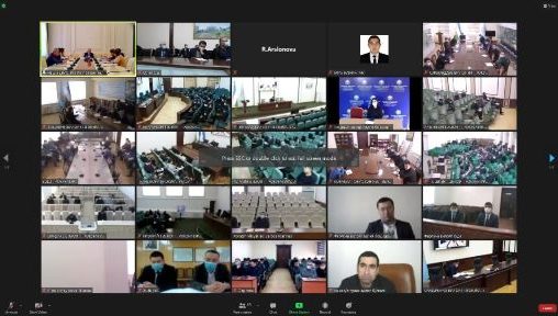 Судлар ва ҳуқуқни муҳофаза қилувчи органлар раҳбарлари учун инсон ҳуқуқлари бўйича вебинар ўтказилди